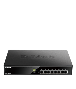 D-LINK DGS-1008MP  8-port UTP 802.3af/at PoE Gigabit (Port 1