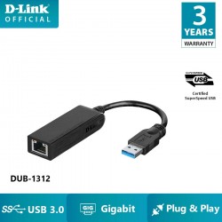 D-LINK DUB-1312  USB 3.0 to Gigabit Ethernet Adapter