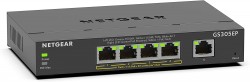 NETGEAR GS305EP 5-Port PoE+ Gigabit Managed Desktop Switch (