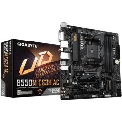 GIGABYTE B550M DS3H AC M0THERBOARD B550M DS3H AC