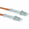 LC/UPC - LC/UPC MULTIMODE DUPLEX FIBER OPTIC CABLE 1M