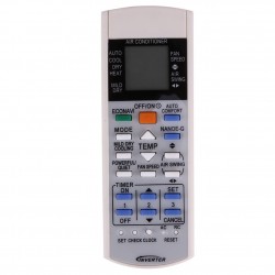 REPLACEMENT REMOTE CONTROL FOR PANASONIC INVERTER A/C