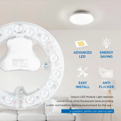 DAIYO LED MODULE / 180-250V / 32W / 6000K DAYLIGHT