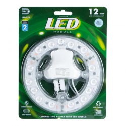 DAIYO LED MODULE / 180-250V / 12W / 6000K DAYLIGHT