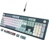 MONTECH MKEY 105 - FREEDOM + YELLOW SWITCH WITH KNOB KEYBOAR