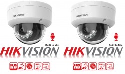 HIKVISION POE 2 CAMERA PACKAGE (INCLUDING 2TB HDD)