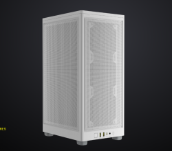 Corsair 2000D Airflow Mini-ITX Case, White CS-CC-9011245-WW
