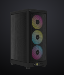 Corsair iCUE 2000D RGB Airflow Mini-ITX Case, Black CS-CC-90