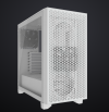 Corsair 3000D Airflow Mid-Tower PC Case - White - 2x SP120 E