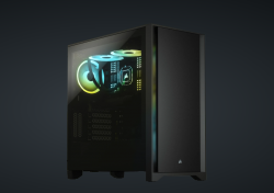 Corsair?4000D?Tempered Glass Mid-Tower Case, Black CS-CC-901