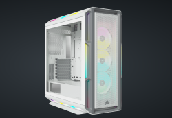 CORSAIR iCUE 5000T RGB Tempered Glass Mid-Tower Smart Case, 