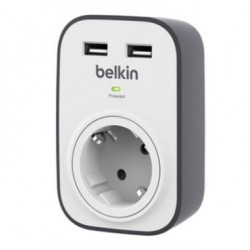 BELKIN BSV103sa SurgeCube 1 Outlet Surge Protector with 2 x 
