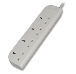 BELKIN F9E400sa3M Economy Series 4-Socket Surge Protector 3 