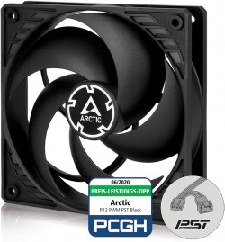 ARCTIC P12 PWM PST (Black) ACFAN00120A