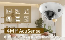 HIKVISION 4MP AUDIO MINI DOME IP CAMERA DS-2CD2543G2-LIS2U