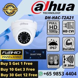DAHUA 2MP IPC-H2AP-0360B MICROSD 256G CAMERA Singapore