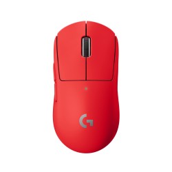 Logitech G PRO X Superlight Wireless Gaming Mouse - Red 910-