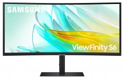 Samsung Curved 34" HEIGHT ADJUSTABLE CURVED ViewFinity S6 LS