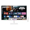 SAMSUNG 32" 4K M7 FLAT SMART MONITOR WHITE LS32DM701UEXXS