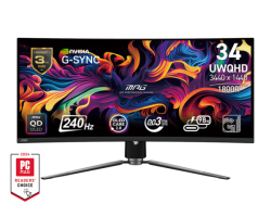 MSI MO 1124 MPG 341CQPX QD-OLED
