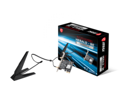 MSI HERALD-BE NCM865 WIFI 7/BLUETOOTH COMBO PCIE ADAPTER MNW