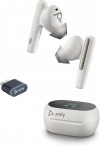 Poly 7Y8L5AA Poly Voyager Free 60 UC M White Sand Earbuds +B
