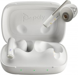 Poly 7Y8L6AA Poly Voyager Free 60 UC M White Sand Earbuds +B