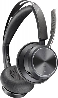 Poly 9T9J5AA Poly Voyager Focus 2 USB-C-C Headset +USB-C/A A