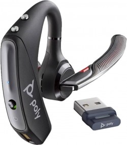 Poly 7K2F3AA Poly Voyager 5200 USB-A Bluetooth Headset +BT70