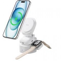 IWALK MXS007-002A StandMe Power 3-in-1 Wireless Charger Whit