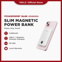 IWALK MXB008-002A PowerGrip Slim Magnetic Wireless PowerBank