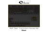AKKO Keycap - ASA Profile - Clear Transparent Black (155pcs 