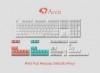 AKKO Keycap - Red Fuji JDA 161 pcs AK-6925758620482