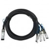 MikroTik XQ+BC0003-XS+ QSFP28 to 4xSFP28 break-out cable (10