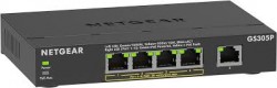 NETGEAR GS305PP 5-Port Gigabit Unmanaged PoE+ Desktop Switch