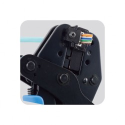 HANLONG HT-553A5YA RJ45 PASS-THROUGH CRIMPING TOOL