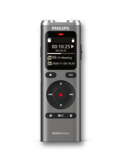 PHILIPS DUAL MICROPHONE VOICE & AUDIO RECORDER DVT2075