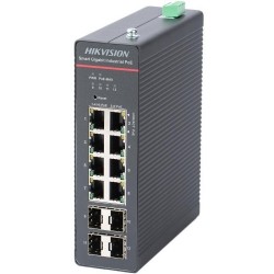 Hikvision DS-3T1512HP-SI-8P4F 8 Port Gigabit Smart Managed I