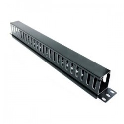 APC AR8612 1U Horizontal Cable Manager, 6" deep, Single-Side