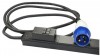 APC AP7553 Rack PDU, Basic, Zero U, 32A, 230V, (20)C13 & (4)