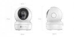 EZVIZ H6C PRO 4K 8MP DUAL BAND WIFI PTZ CAMERA