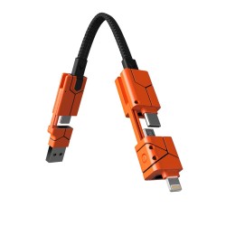 Futurizta Tech ZXGO15-HO Zeus-X Go 1.5m/5ft (Hazard Orange)