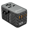 Verbatim UTA-06 GaN III Universal Travel Adapter with 2 x US