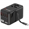 Verbatim Charge N Travel 85W Retractable Cable - Black VM301