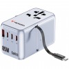 Verbatim Charge N Travel 85W Retractable Cable - Blue VM3017