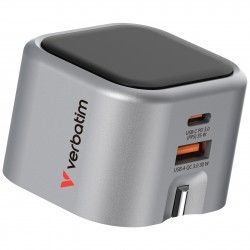 Verbatim GaN Charger 35W Foldable UK Plug   VM32350