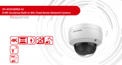 HIKVISION DS-2CD2183G2-IU 4K 8MP POE IP67 DOME CAMERA