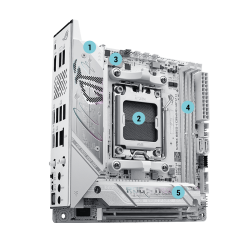 ASUS 90MB1PA0-M0UAY0 ROG STRIX B850-I GAMING WIFI7 W