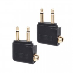 AIR FLIGHT ADAPTER (2 PIN)(PACK OF 2)