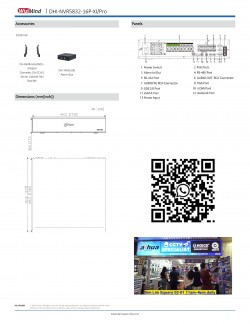 DAHUA NVR5832-16P-XI/Pro 32CH 16PoE 8HDDs WizMind AcuPick